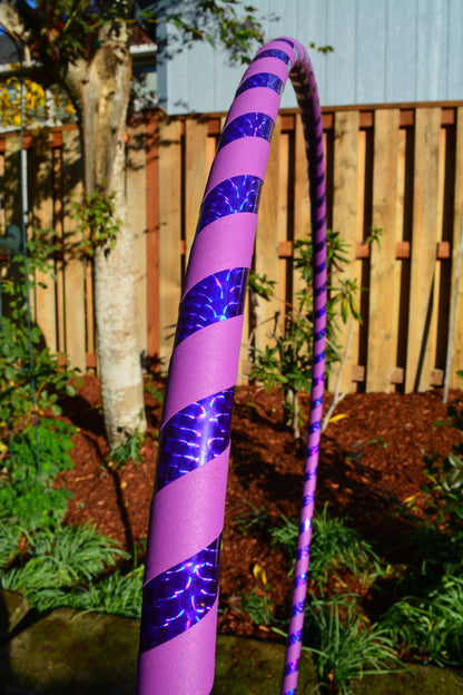 Beginner & Weighted Taped Hula Hoops | Mirror, Holographic, & Gaffer Grip Tape