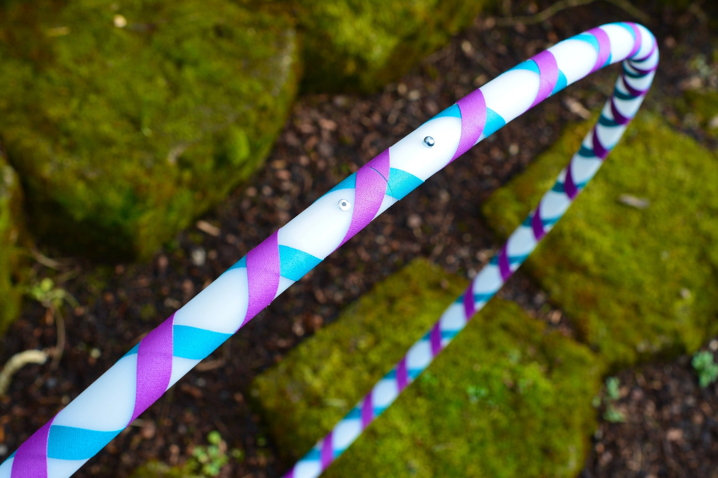 HDPE & Polypro Beginner Hula Hoops with Colored Gaffer Tape - Best Seller