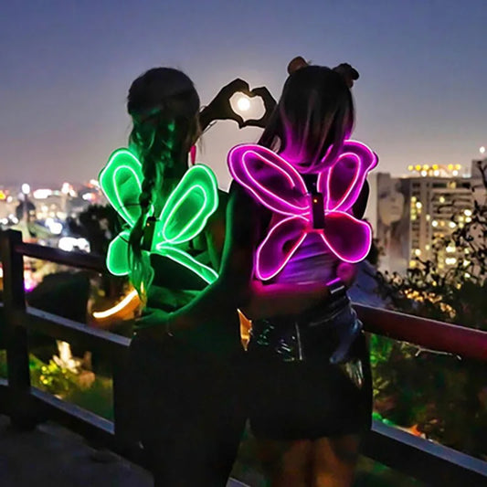 Customizable Glow EL Wire Options for DIY Costumes