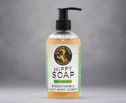 Organic Hippy Soap - Biodegradable Plant Based Eco Soap (Tea Tree + Mint)