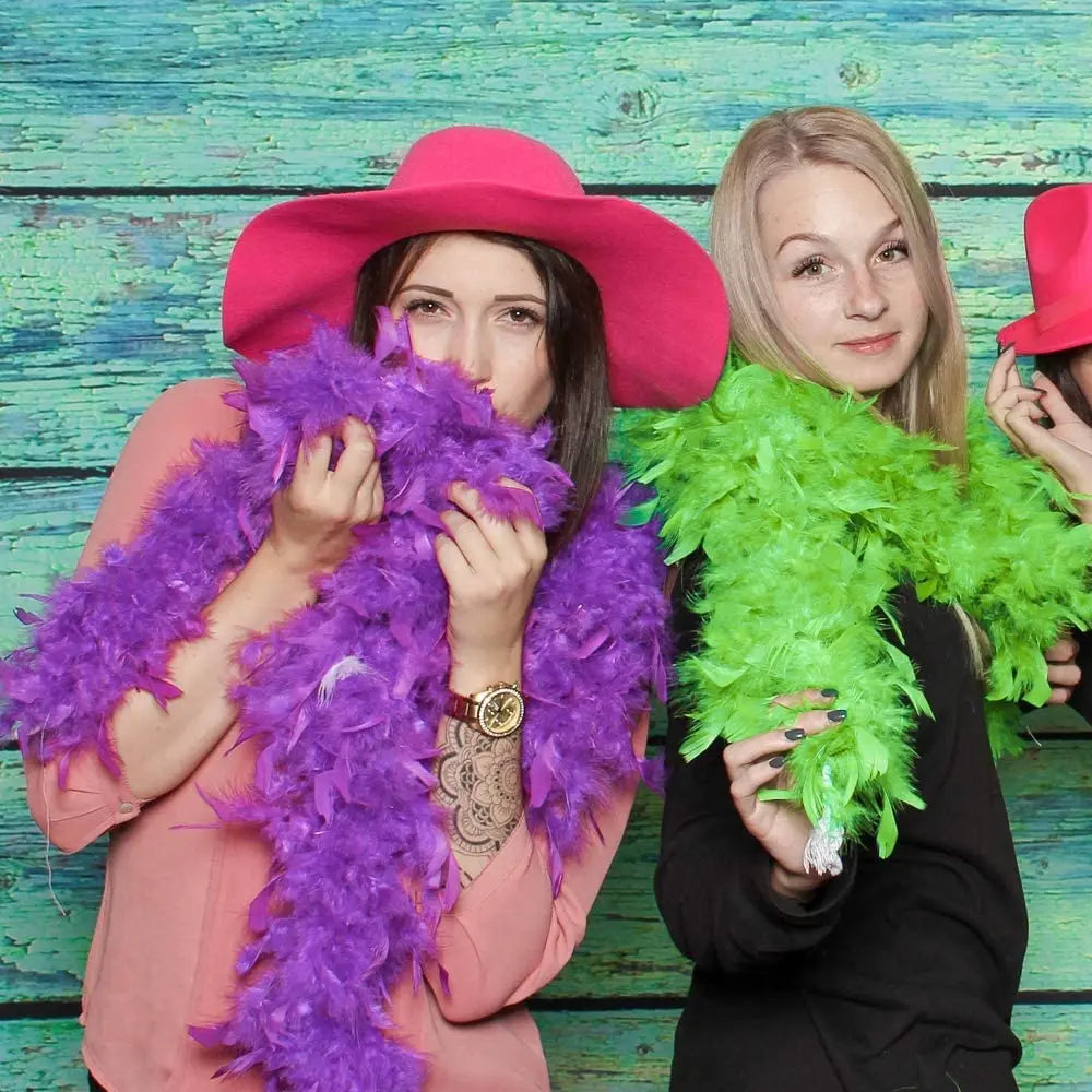 Lush Feather Boa With Chandelle Plumes - Multiple Color Options