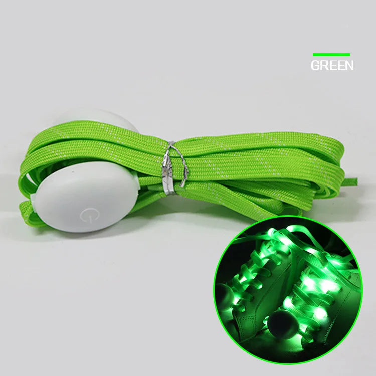 1 Pair LED Shoelaces Luminous - Light Up Colors
