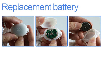 1 Pair LED Shoelaces Luminous - Light Up Colors