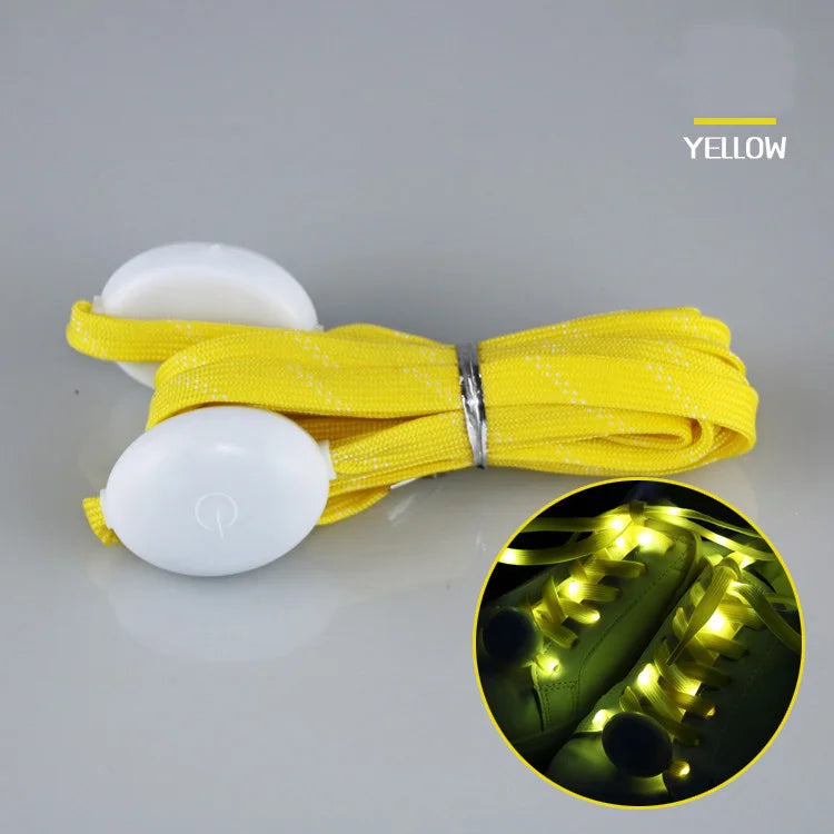 1 Pair LED Shoelaces Luminous - Light Up Colors