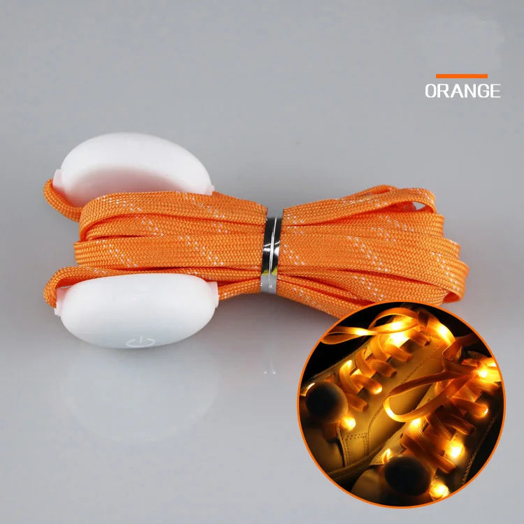 1 Pair LED Shoelaces Luminous - Light Up Colors