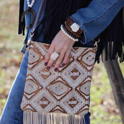 Wood Beaded Stretch Bracelet 800o