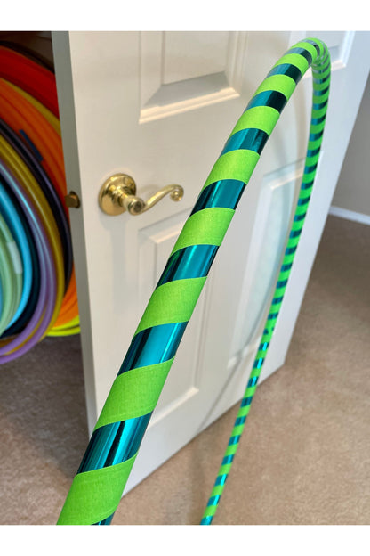 Beginner & Weighted Taped Hula Hoops | Mirror, Holographic, & Gaffer Grip Tape