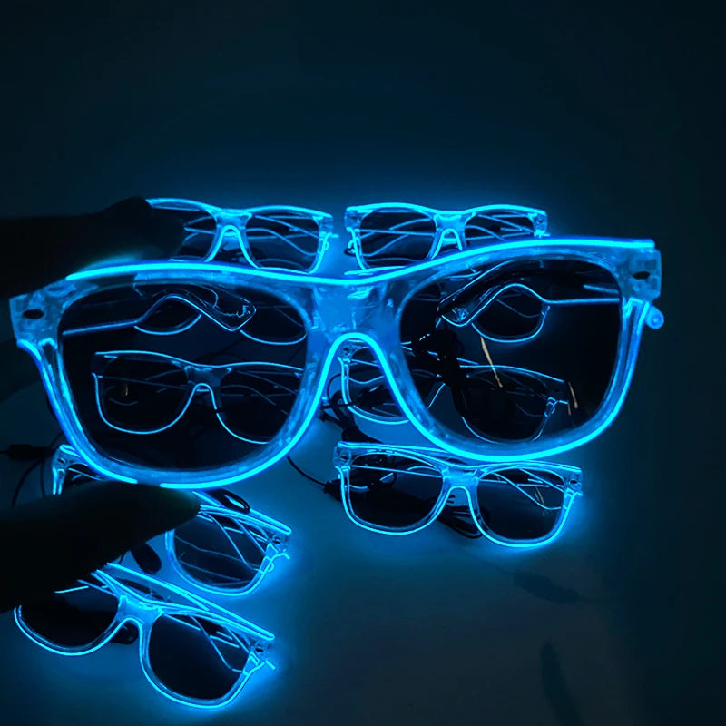 Light Up LED Glow Glasses and Bowties - Multiple Style and Color Options Available