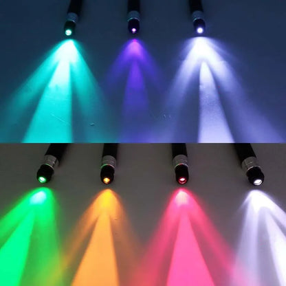 Rechargeable LED Fiber Optic Dance Party Tassel