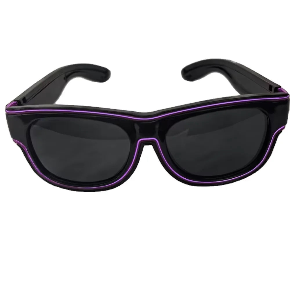 Wireless LED Light Up Luminous Sunglasses - Rechargeable