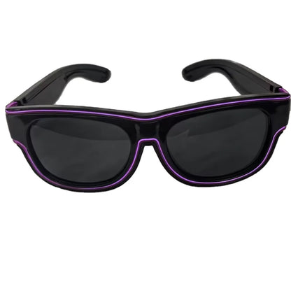 Wireless LED Light Up Luminous Sunglasses - Rechargeable