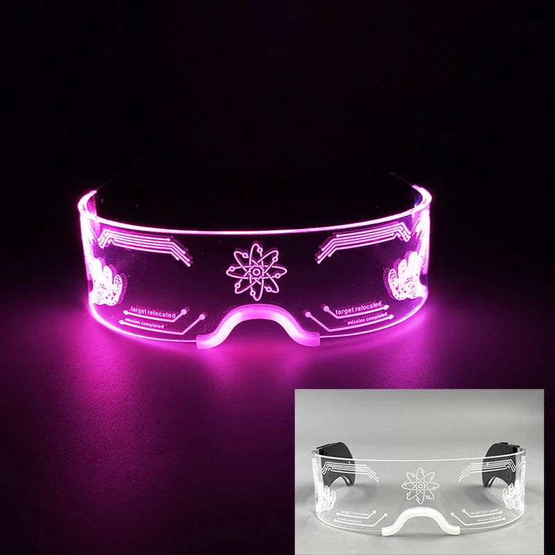 New Colorful LED Luminous Party Glasses