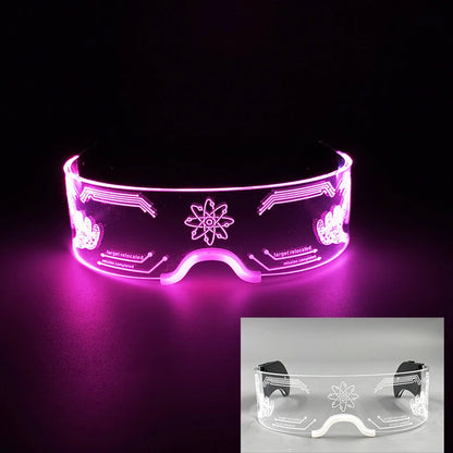 New Colorful LED Luminous Party Glasses