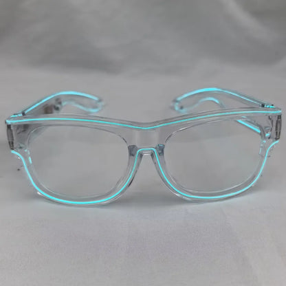 Wireless LED Light Up Luminous Sunglasses - Rechargeable