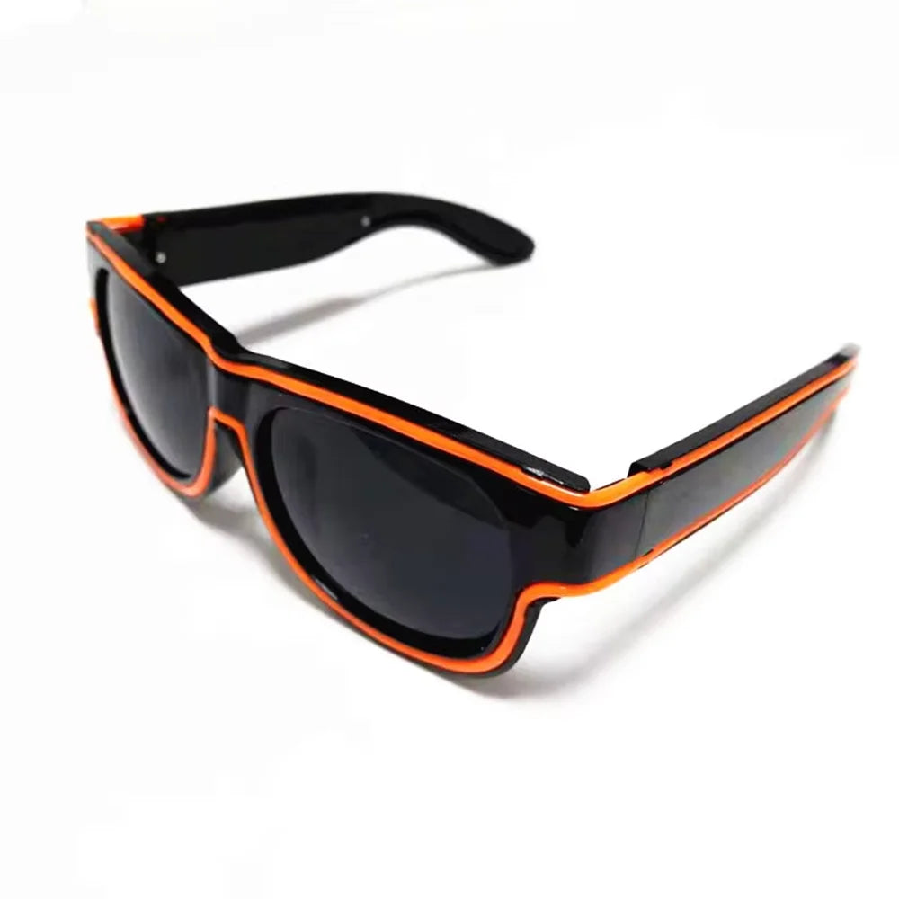Wireless LED Light Up Luminous Sunglasses - Rechargeable
