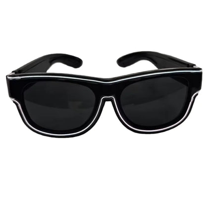 Wireless LED Light Up Luminous Sunglasses - Rechargeable