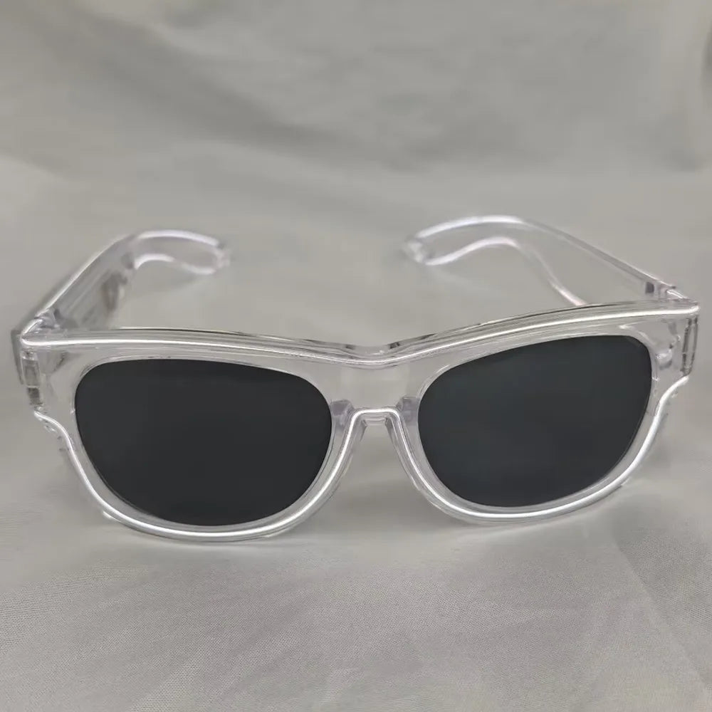 Wireless LED Light Up Luminous Sunglasses - Rechargeable