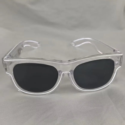 Wireless LED Light Up Luminous Sunglasses - Rechargeable