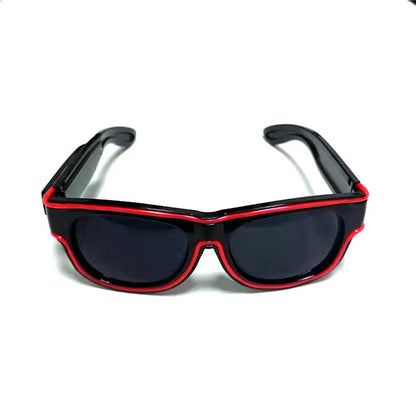 Wireless LED Light Up Luminous Sunglasses - Rechargeable