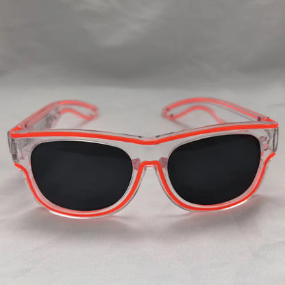 Wireless LED Light Up Luminous Sunglasses - Rechargeable