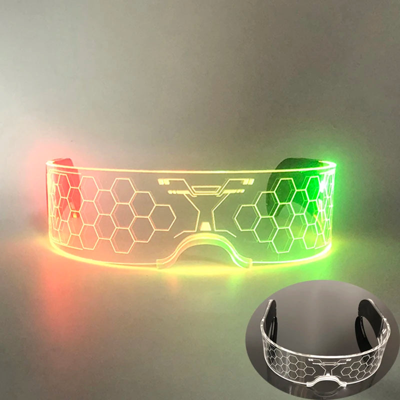 New Colorful LED Luminous Party Glasses