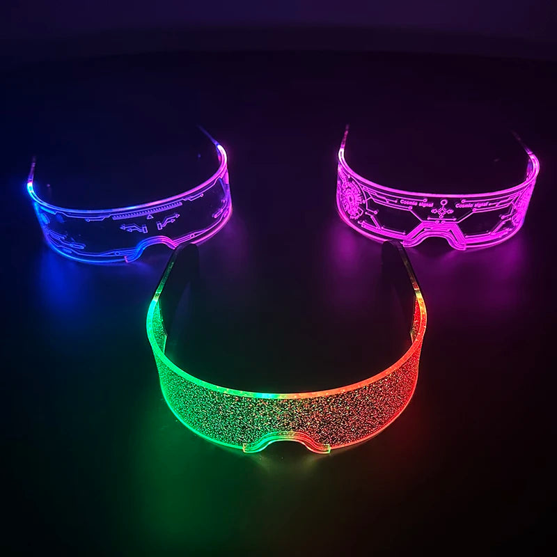New Colorful LED Luminous Party Glasses
