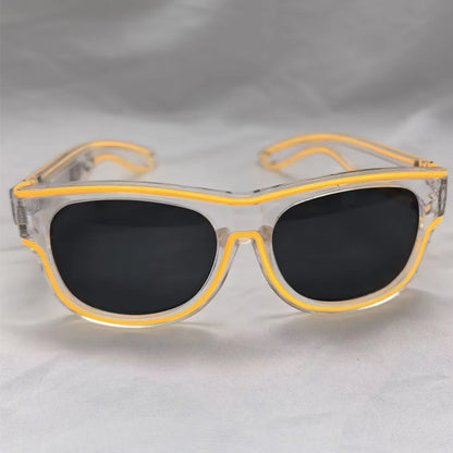 Wireless LED Light Up Luminous Sunglasses - Rechargeable