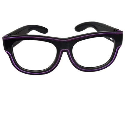 Wireless LED Light Up Luminous Sunglasses - Rechargeable