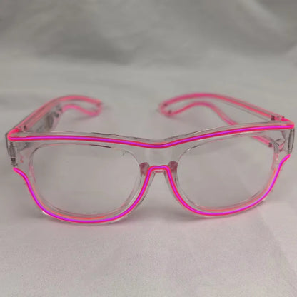 Wireless LED Light Up Luminous Sunglasses - Rechargeable