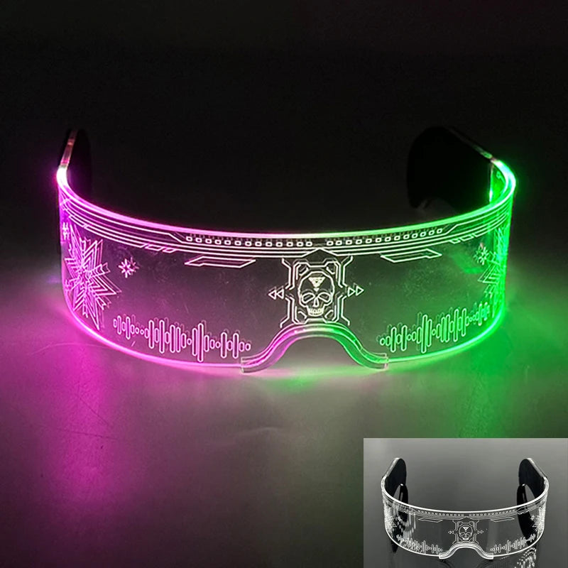 New Colorful LED Luminous Party Glasses