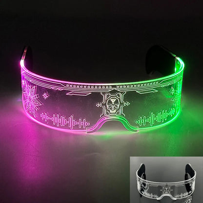 New Colorful LED Luminous Party Glasses