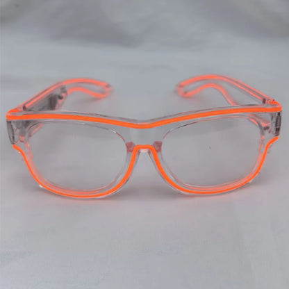 Wireless LED Light Up Luminous Sunglasses - Rechargeable