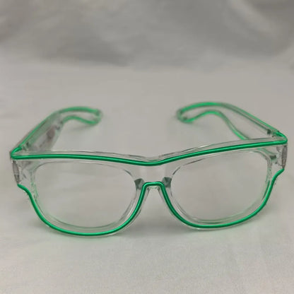 Wireless LED Light Up Luminous Sunglasses - Rechargeable