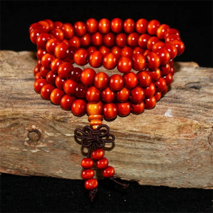 Natural Sandalwood Bracelet - Buddhist Meditation 
