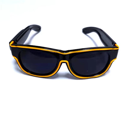 Wireless LED Light Up Luminous Sunglasses - Rechargeable