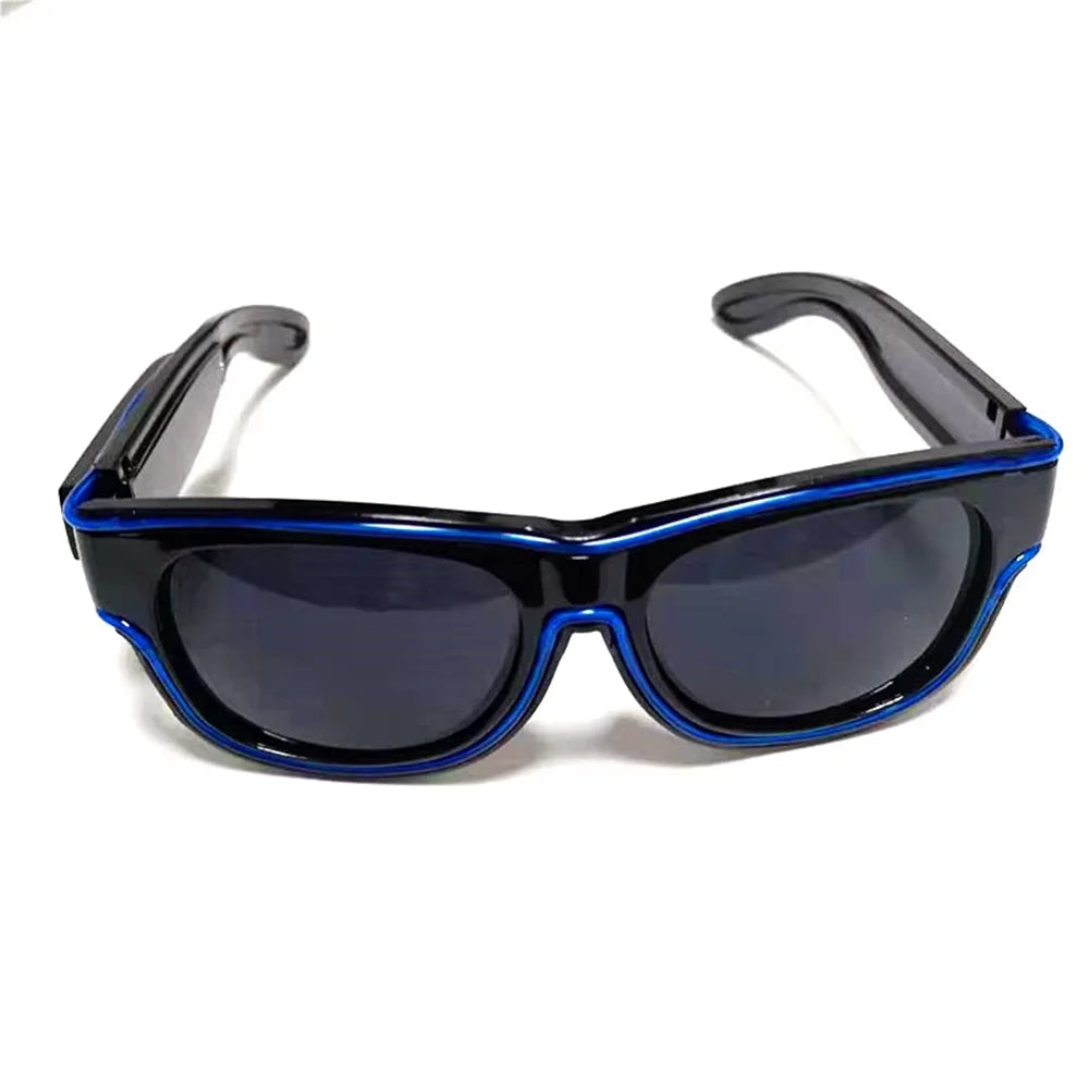 Wireless LED Light Up Luminous Sunglasses - Rechargeable