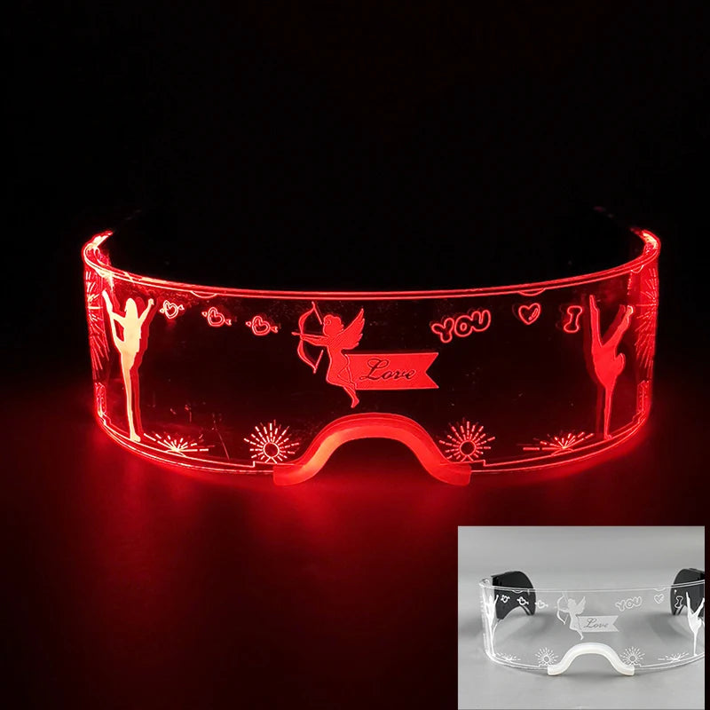 New Colorful LED Luminous Party Glasses