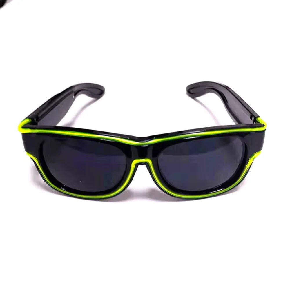 Wireless LED Light Up Luminous Sunglasses - Rechargeable