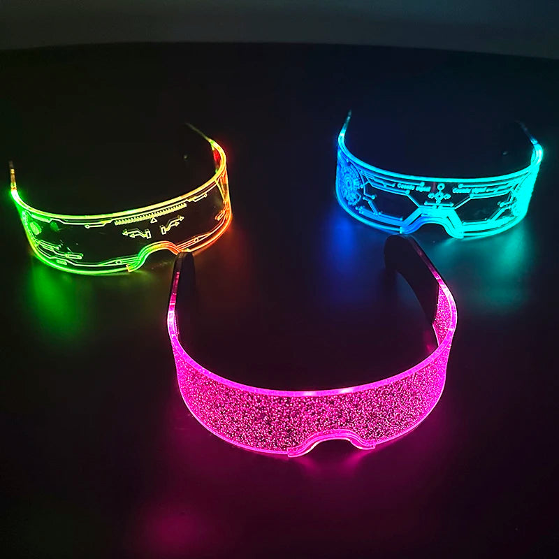 New Colorful LED Luminous Party Glasses