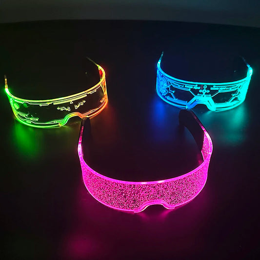 New Colorful LED Luminous Party Glasses