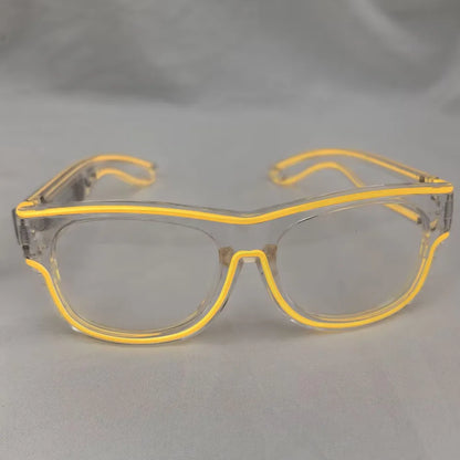 Wireless LED Light Up Luminous Sunglasses - Rechargeable