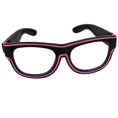 Wireless LED Light Up Luminous Sunglasses - Rechargeable