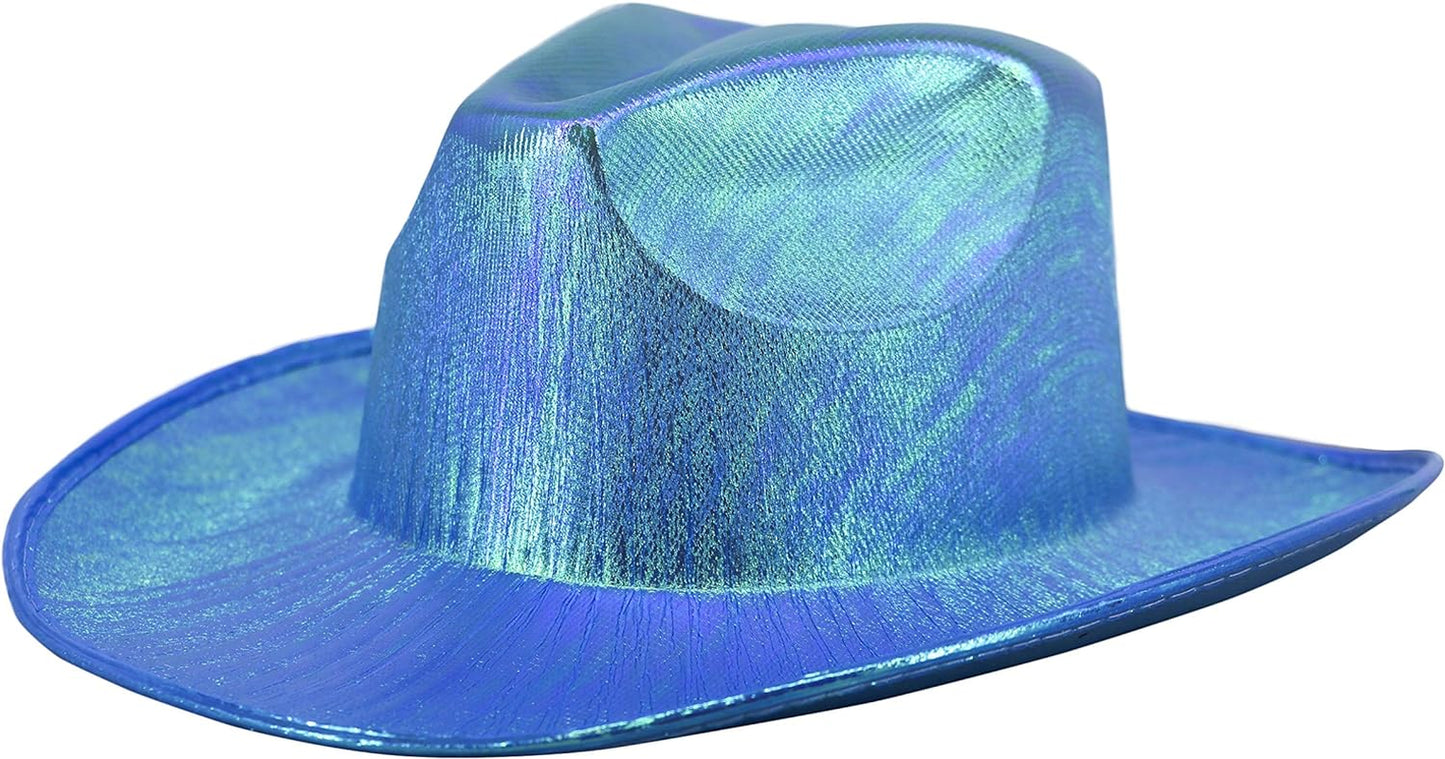 Space Cowboy Holographic Rave Hat