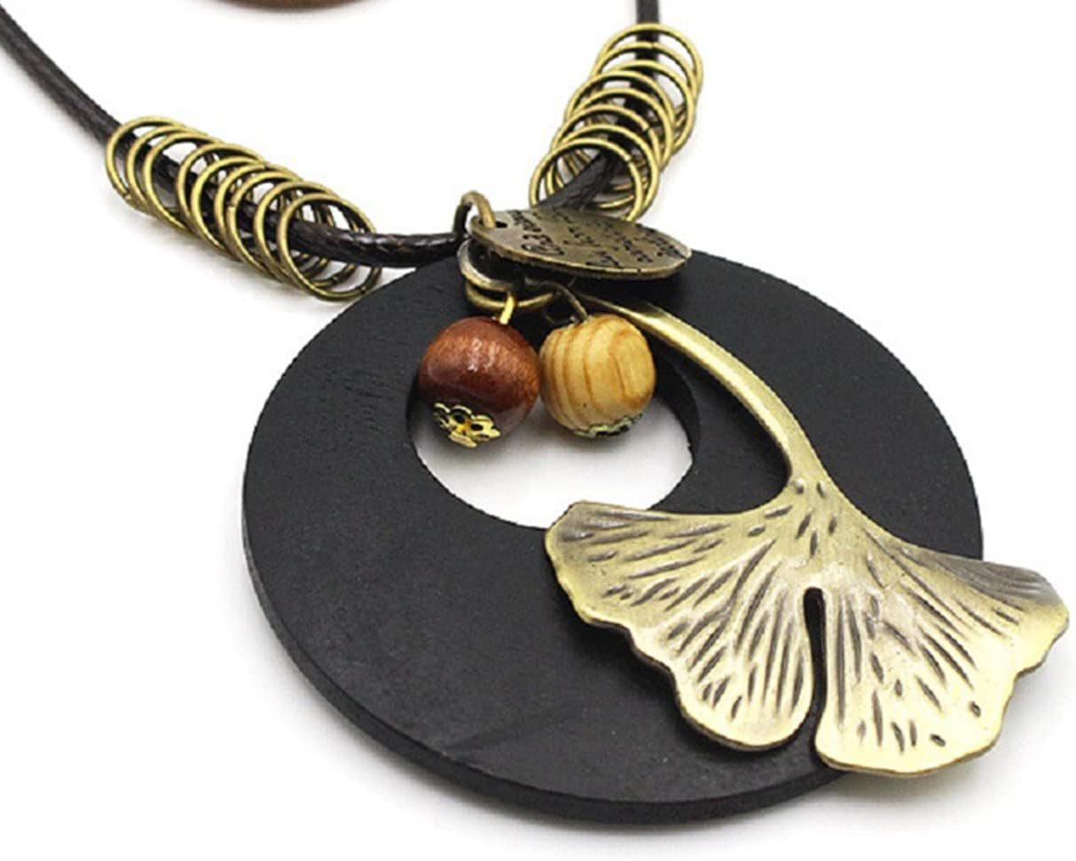 Handmade Vintage Necklace with Various Pendant Options 