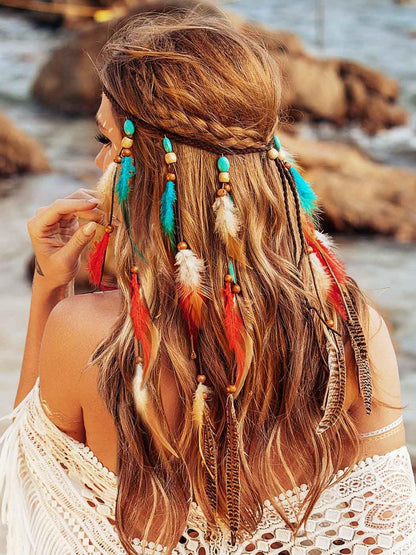 Bohemian Feather Headpiece
