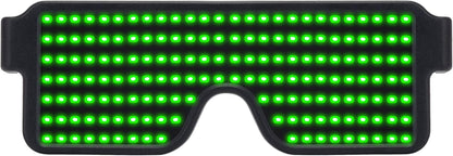 Rechargeable LED Glasses Light Up The Festival