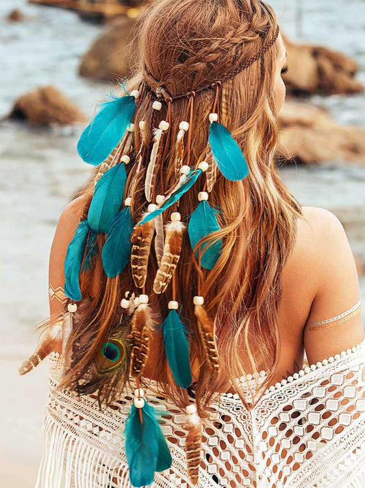 Bohemian Feather Headpiece