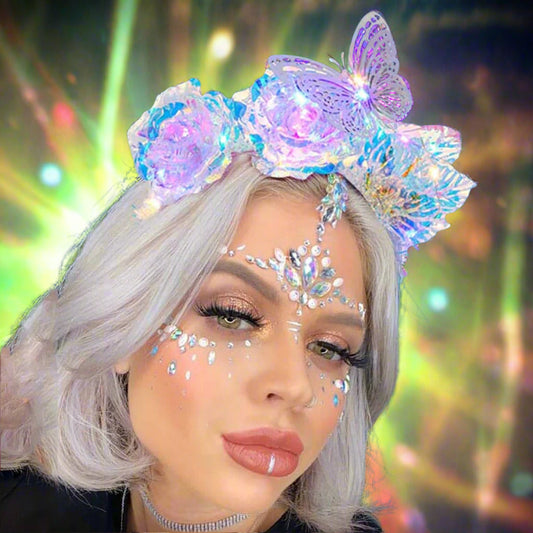 Light Up Glowing Flower Hair Accessory