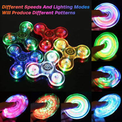 Light Up Fidget Spinner Luminous Hand Spinner 