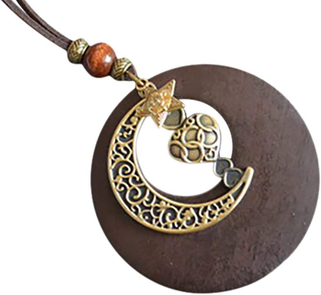 Handmade Vintage Necklace with Various Pendant Options 